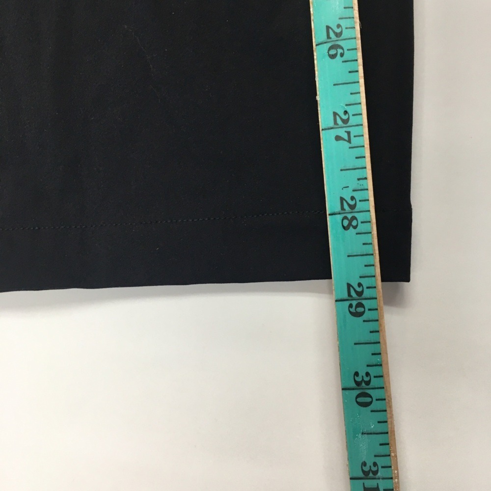 Uniqlo Ultra Stretch Wide Pants Medium Black Athleisure Gorpcore Office Casual - Picture 7 of 13